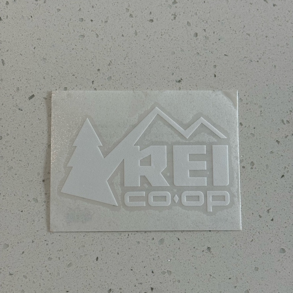 Rei logo decal